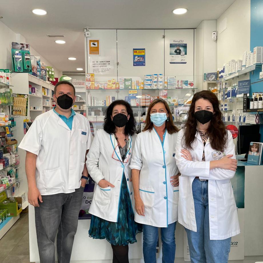 Equipo de la Farmacia María Antonia